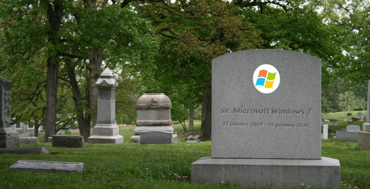Addio Windows 7